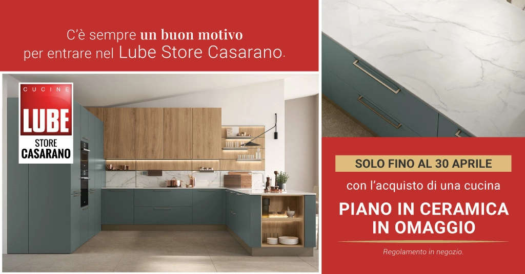 Lube Casarano Promozione piano omaggio cucine lecce